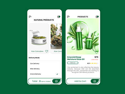 Cannabis/Marijuana Delivery App cannabis cannabis delivery on demand app development ondemand ondemand app