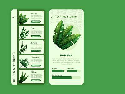 Garden Plant Monitoring App