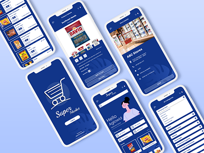 Grocery Delivery App designs, themes, templates and ...