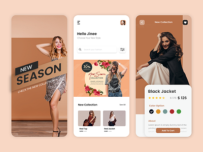 Clothing Store App app app design app developement clothing app clothing store clothing store app mobile app design on demand app development on demand clothing app on demand clothing app online clothes shopping uiux