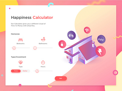 Happiness Calculator design icon icons interface ui ux web website