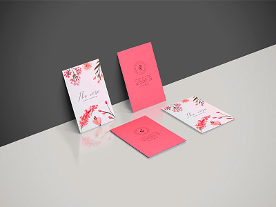 Business card - The Rose branding businesscard graphicdesign logodesign
