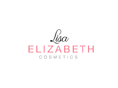 Lisa Elizabeth Cosmetics brand agency branding graphicdesign logo logo design branding logodesign