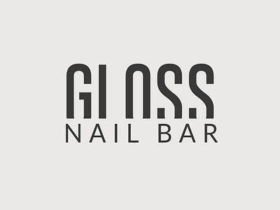 Gloss Nail Bar brand agency branding design graphicdesign illustration logo logodesign