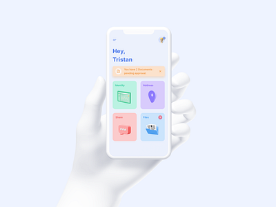 Scan ID 3d apple big sur concept figma identity illustration interaction ios pastel product security shadow ui ux