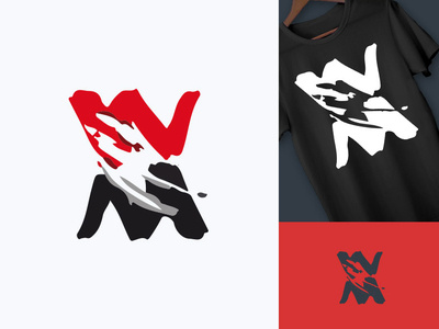 Wild Motion music studio music dance group hiphop dance 2d flat branding logo
