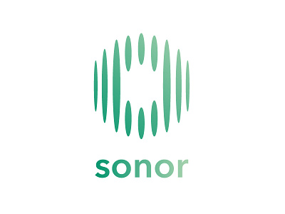 Sonor Concept audio equalizer logo sound symbol