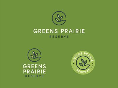 Not a salad bar... branding green leaf logo seal texas