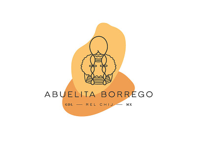 Abuelita Borrego bran branding design illustration logo logotipo logotype logotypedesign