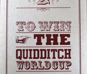 Harry Potter Cards cards harry potter hogwarts joker magic rockwell rosewood typography vintage