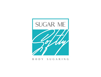 Sugar Me Softly Body Sugaring - Logomark brandidentity branding logo logomark vector wellness