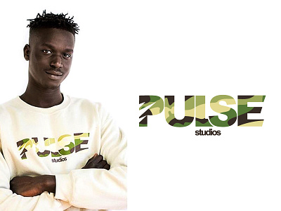 Pulse Camo Clothing Design branding clothing dance studio fashion graphic design screenprint vector