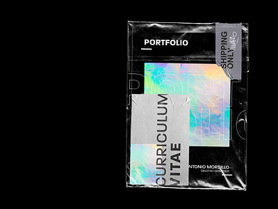 PORTFOLIO 2020 - Personal Identity baugasm brand identity brutalist foil holofoil personal identity portafolio portfolio self branding