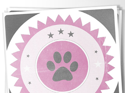 pinkat.fr cards cat drawing photo photoshop pink retouching star vector visit