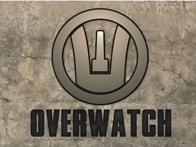 Overwatch illustration logo