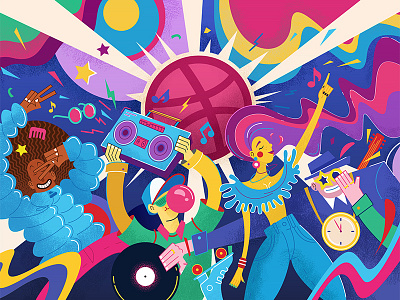 Disco Dribbble