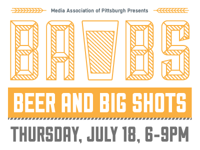 Beer and Big Shots beer event graphic