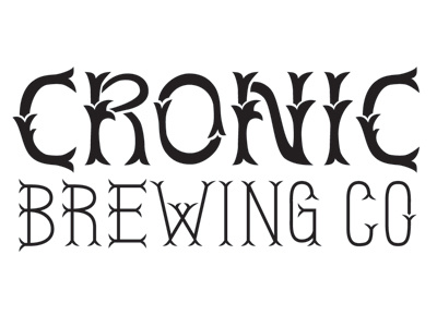 Cronic Brewing Co V2 hand lettering logo