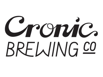 Cronic Brewing Co V3 hand lettering logo