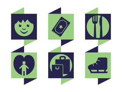 City Guide Icons holiday icon set