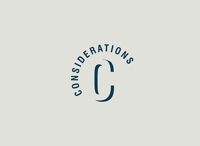 Considerations Brand Design