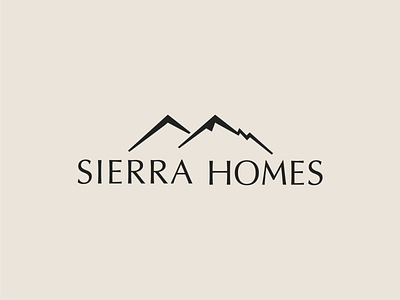 Sierra Homes - Brand Identity branding color palette design graphic design illustration logo typography vector