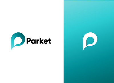 Parket adobe illustrator branding clean design flat icon logo minimal type vector