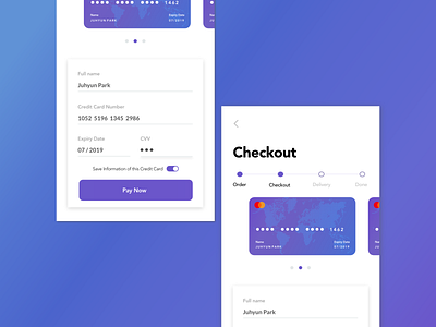 Checkout screen - DailyUI challenge