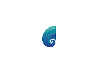 Gludis shell brandmark application apps deiv g gradients letter logo mobile shell