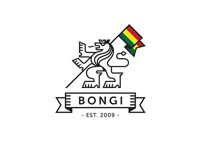 Bongi logo bongi deiv headshop lines lion logo marihuana pipes smokes