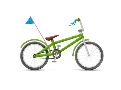 Bike illustration bicycle bike bmx deiv grunge illustration studio4 textures toy wheels