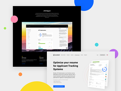 Wozber ATS applicant tracking system ats landing page resume cv wozber