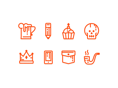 Take your time beer birthday crown deiv friday icons iphone pencil skull weekend