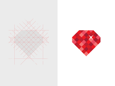 Ruby Conf LT'15 branding code conference deiv diamond guidelines logo ruby sketch structure