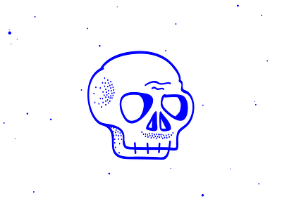 Artboard 1 bones deiv illustration logo mark mustache personal skeleton skull