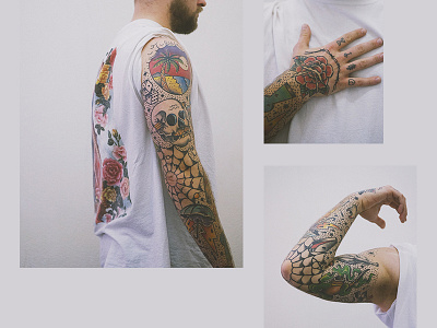 Tats blackworker dots fingers icons illustrations outline rose skin skull tattoo