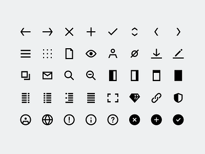 Icons By Deividas Graužinis On Dribbble