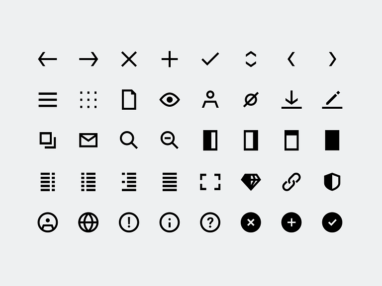 icons by Deividas Graužinis on Dribbble