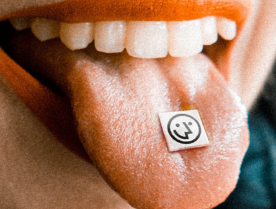 :P acid lips logo tongue wozber