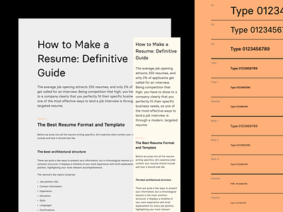 Typography Scale