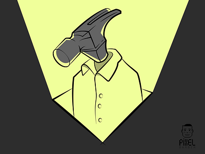 Hammer Head adobe art dribbble illustration instagram sketch vector