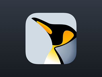 Outputter App Icon bird icon ios mobile penguin