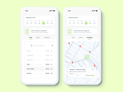 #Exploration - Prayer Times 1 apps apps design design islam muslim pray ui uidesign uiux uiux design user experience user inteface user interface design ux ux design