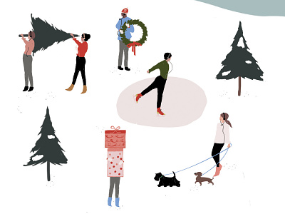 Holidays Are Better with Podcasts illustration