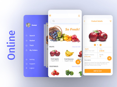Edit 1 app grocery mobile ui ui uidesign uxdesign veggie