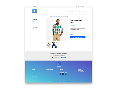 Tamara Theme - Single Product (WIP) awesome design ecommerce mobile online responsive shop store ui user interface ux web