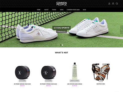 E-Commerce Redesign - Homepage awesome design ecommerce online responsive shop store ui user interface ux web
