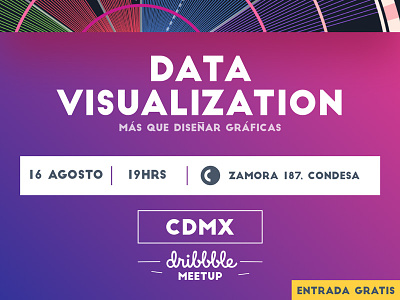Mexico City Meetup No. 11 awesome data visualization dataviz design illustration meetup mexico