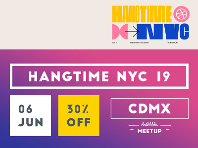 COMUNIDAD: ¡Compra tus boletos para Hang Time con 30% OFF! event hang time hangtime mexico nyc