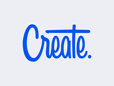 Create casual create custom font lettering letters logo logotype procreate script type typogaphy
